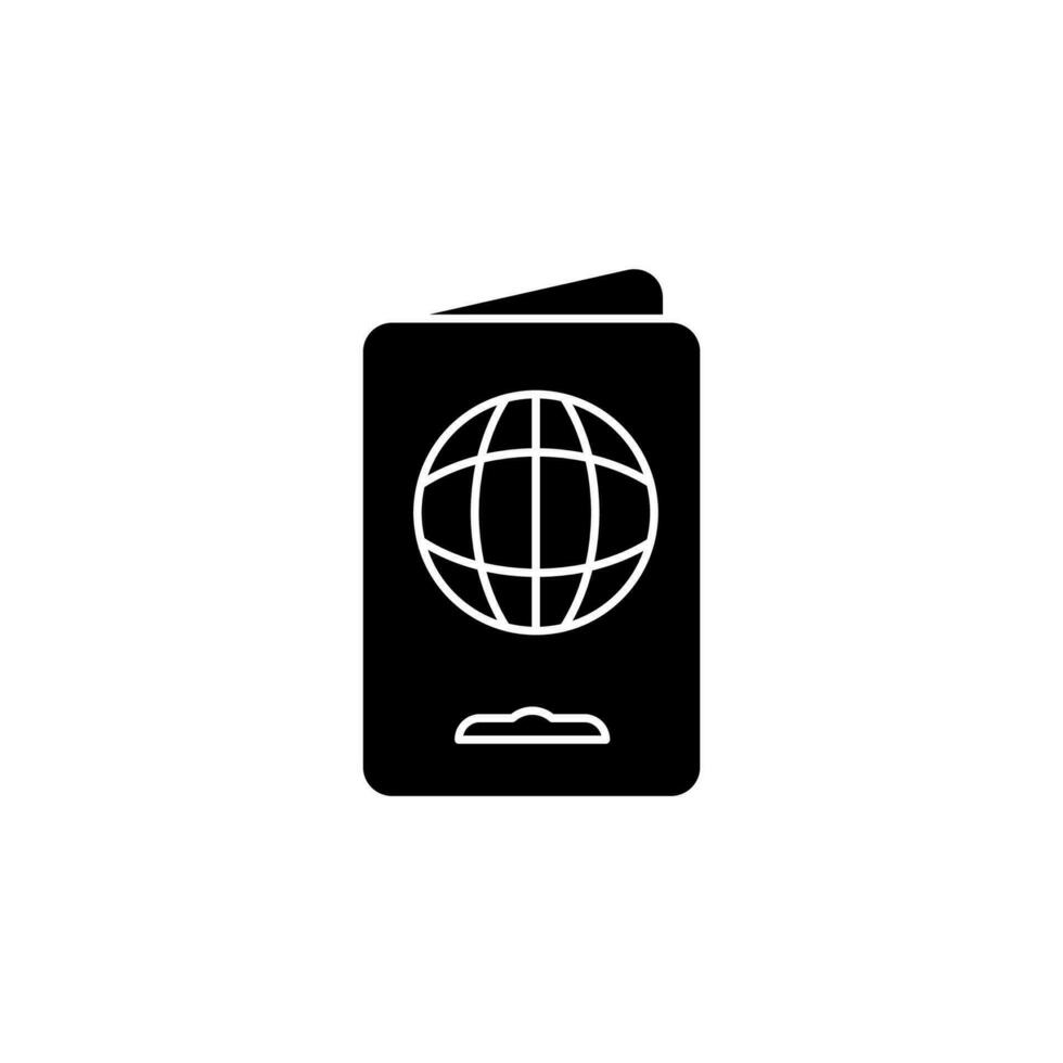 paspoort concept lijn icoon. gemakkelijk element illustratie.paspoort concept schets symbool ontwerp. vector