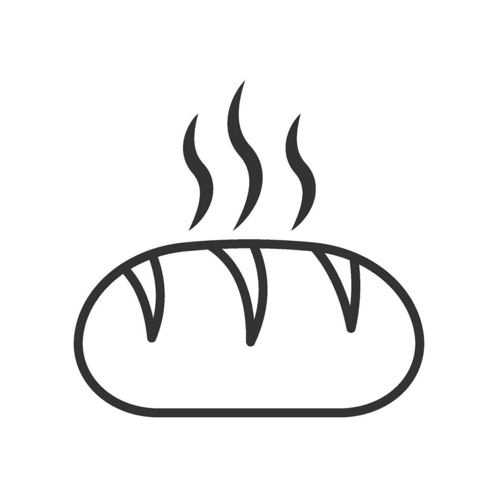 brood icoon vector ontwerp Sjablonen gemakkelijk en modern concept