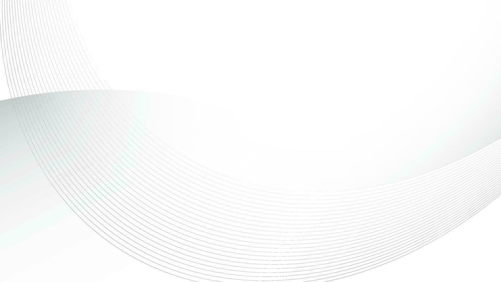 abstract wit en grijs kleur, modern ontwerp strepen achtergrond met meetkundig ronde vorm geven aan. vector illustratie.