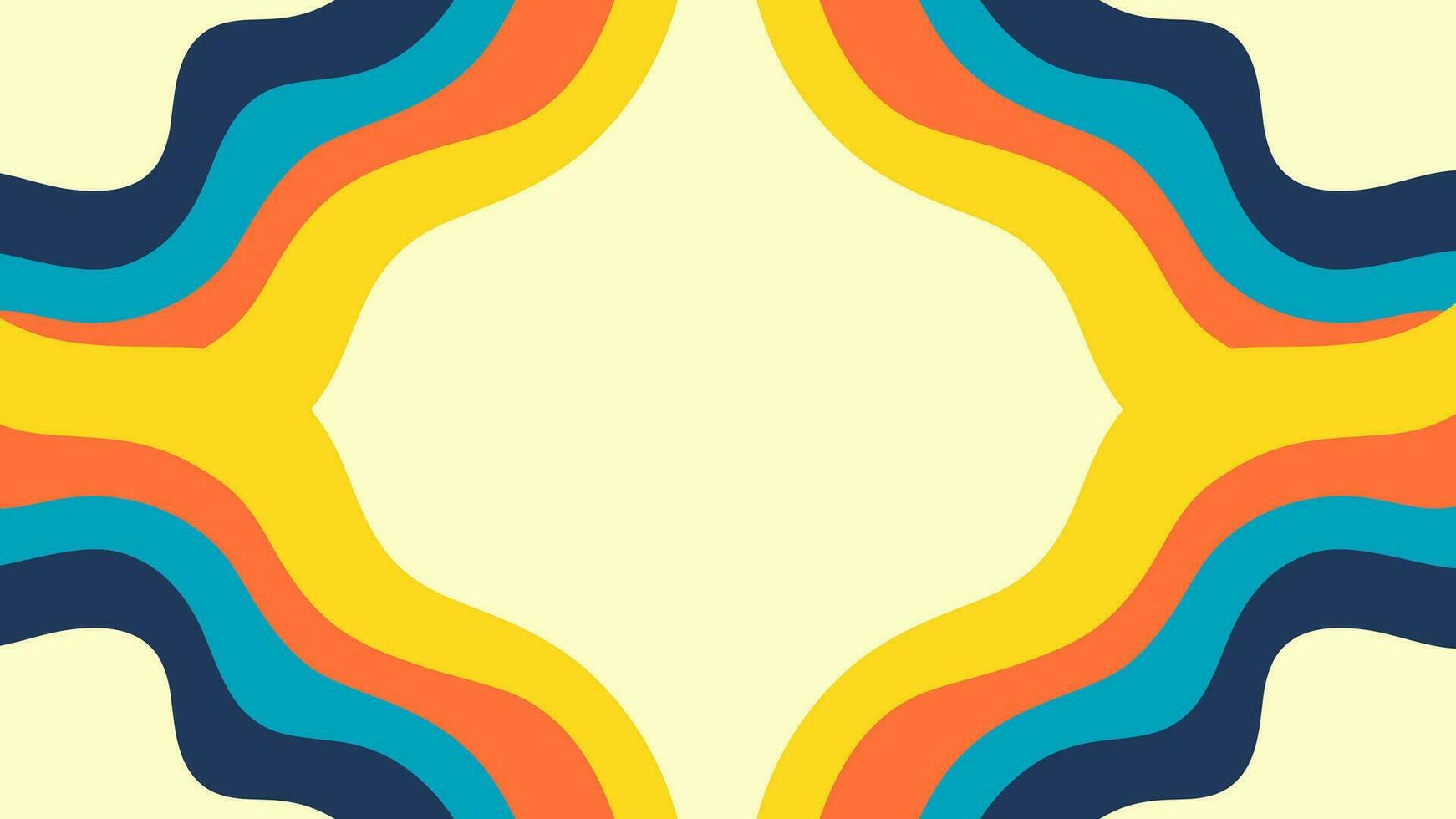 abstract achtergrond kleurrijk Golf patroon. vector illustratie achtergrond, creatief ontwerp sjabloon. 4k resolutie