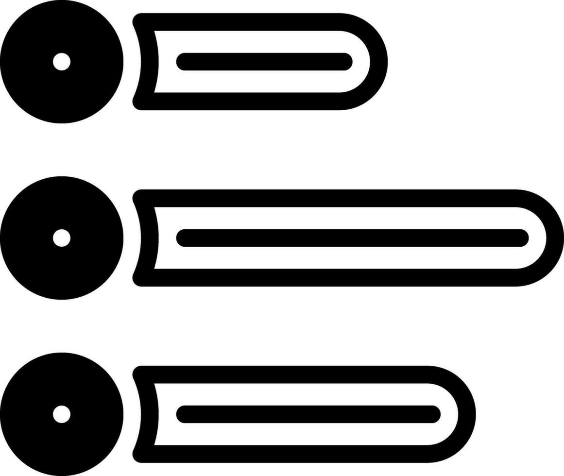 solide icoon voor poll vector