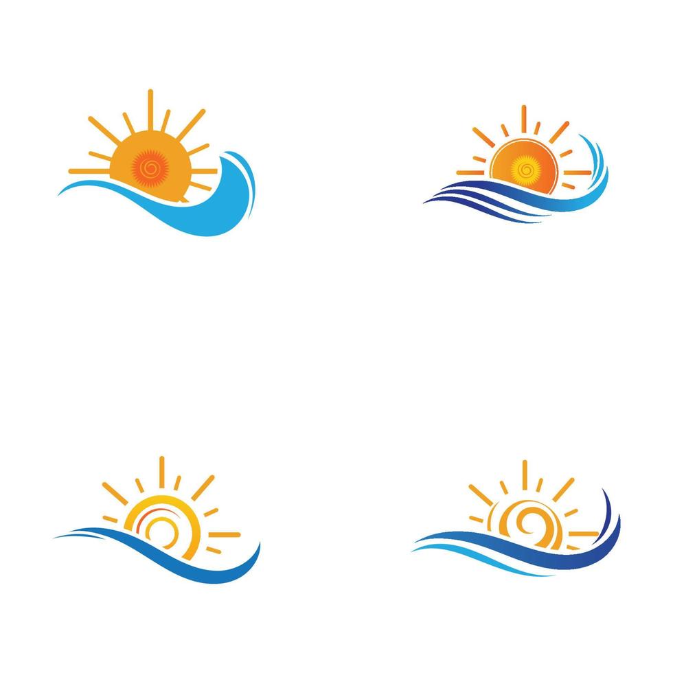 zon en water golf-33 vector