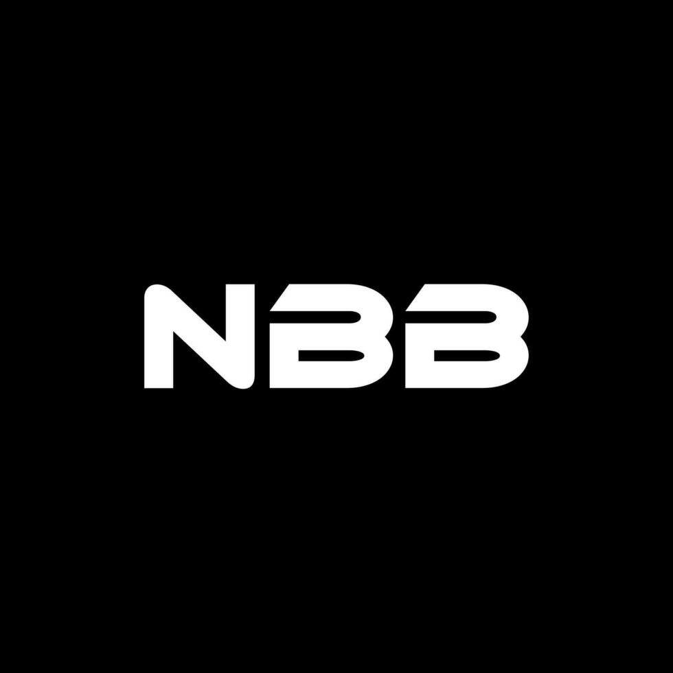 nb brief logo ontwerp, inspiratie voor een uniek identiteit. modern elegantie en creatief ontwerp. watermerk uw succes met de opvallend deze logo. vector