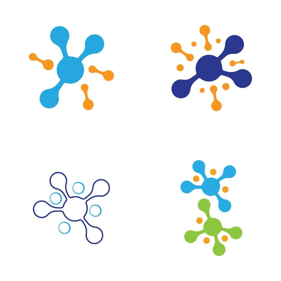 molecuul logo vector