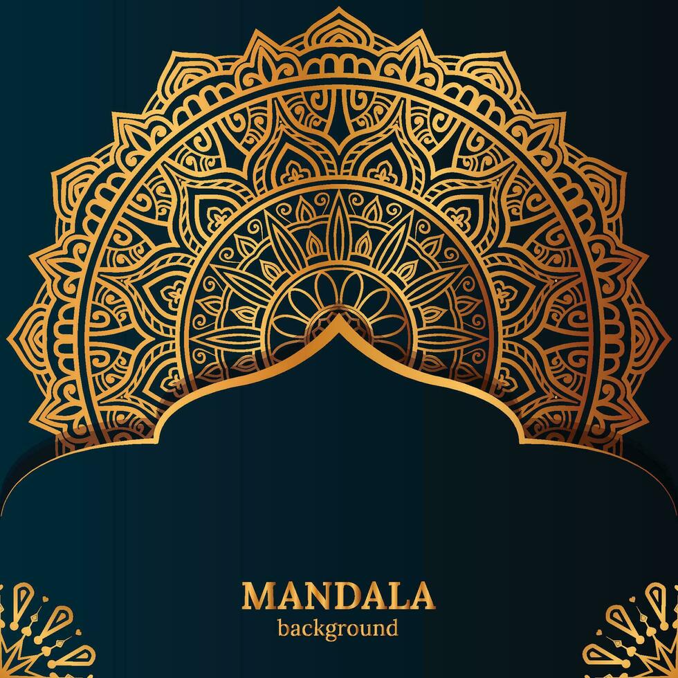 luxe sier mandala ontwerp achtergrond sjabloon vector