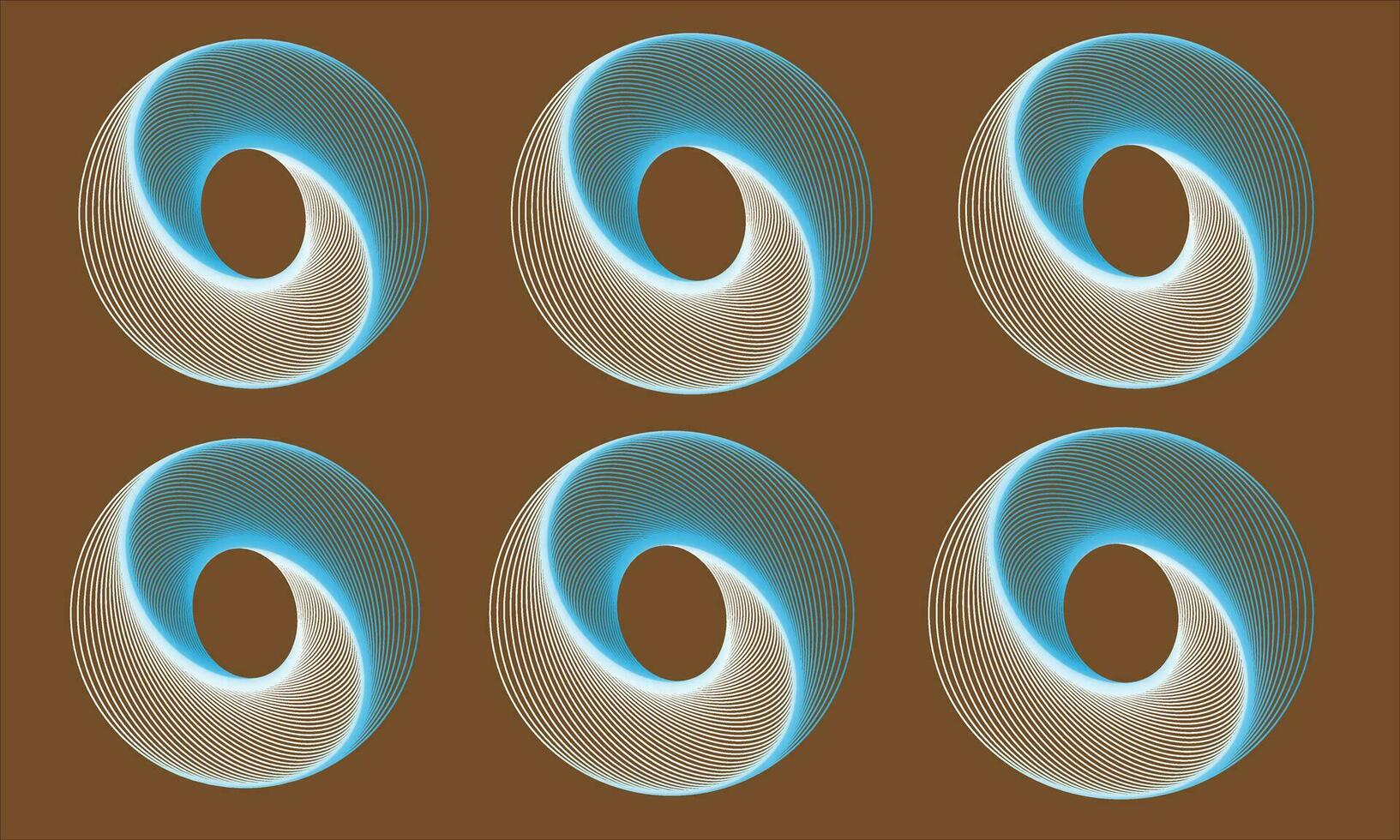 kleurrijk cirkel spiraal abstract cirkel dots achtergrond. cirkel vector achtergrond illustratie
