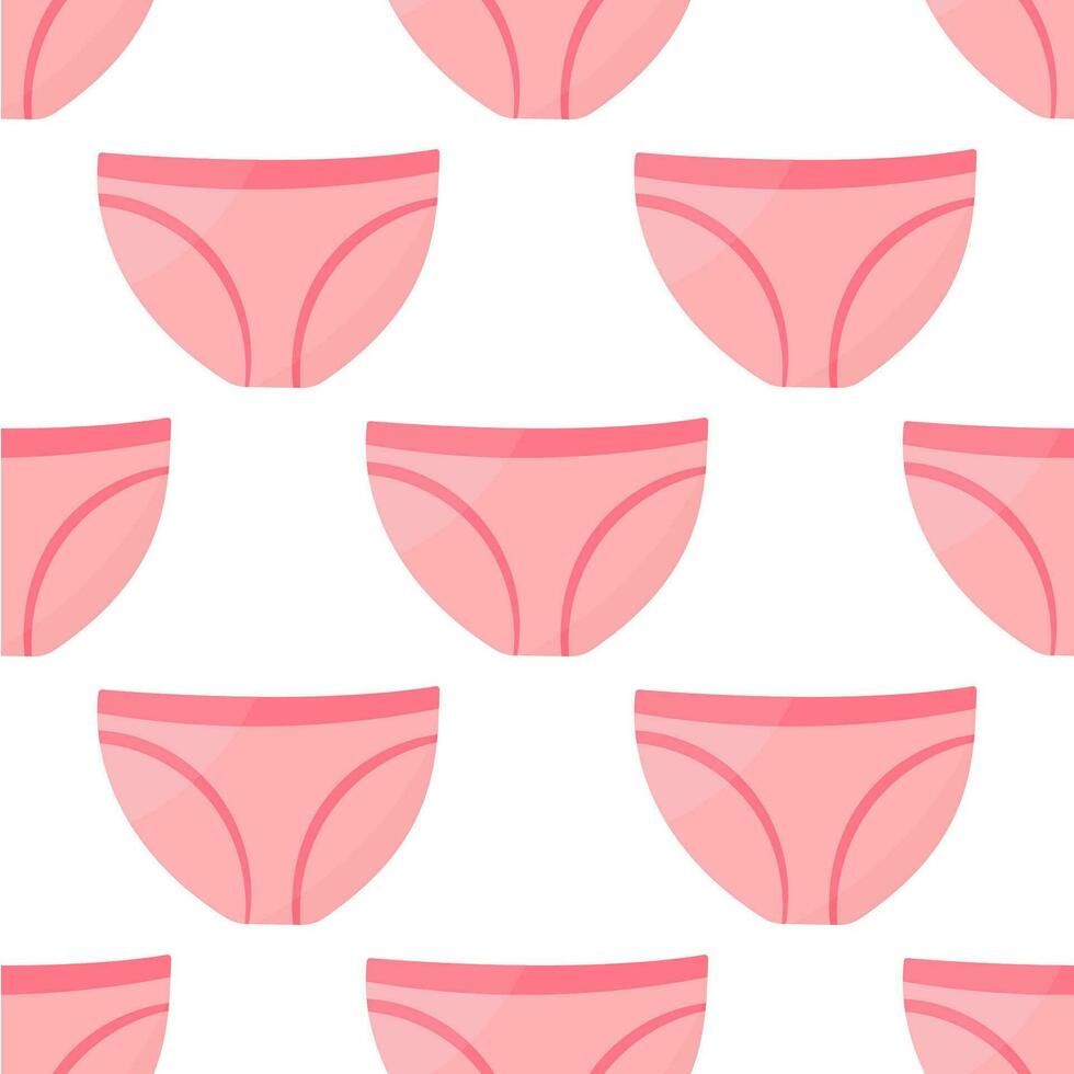 menstruatie- slipje roze vector eco patroon textiel