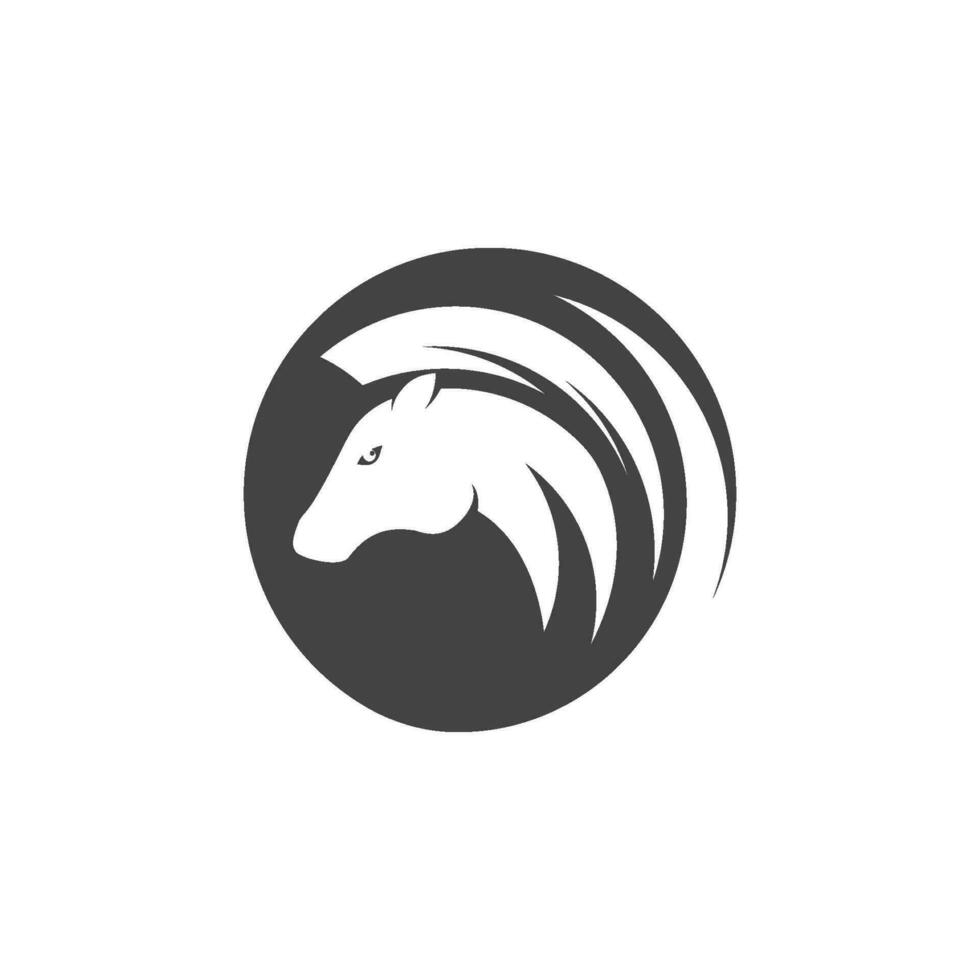 paard logo sjabloon vector pictogram
