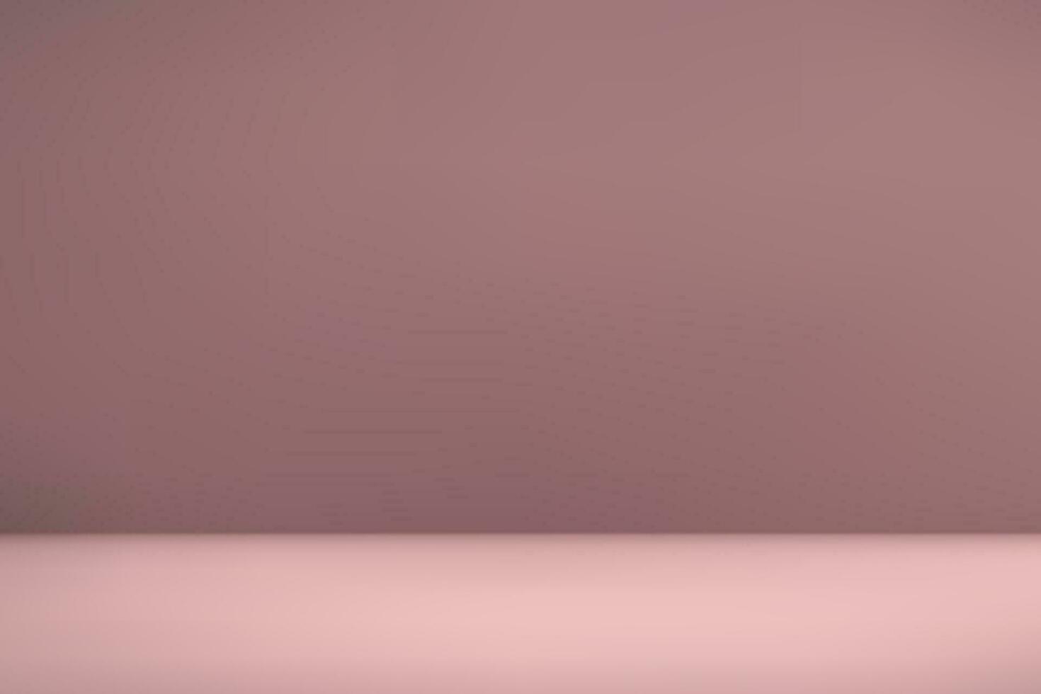 luxe roos studio kamer achtergrond met schijnwerpers en schaduw, vector