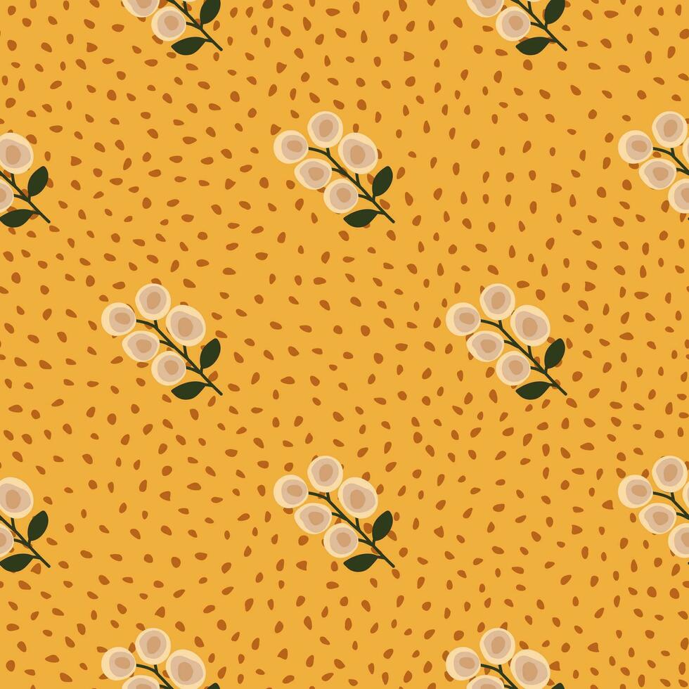 chique en gemakkelijk bloemen patroon. vector