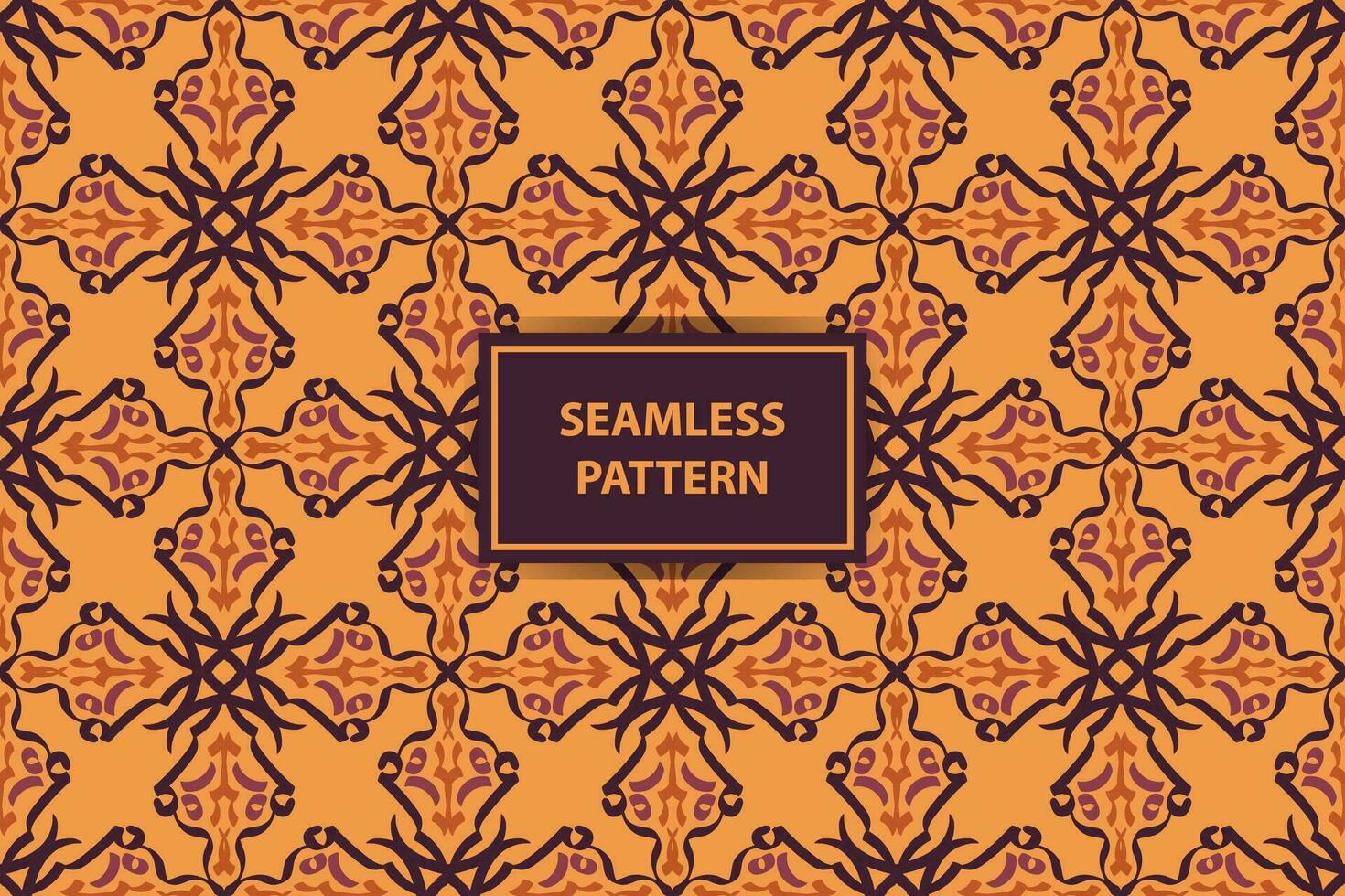 oosters patronen. Purper en oranje achtergrond met Arabisch ornament. patroon, achtergrond en behang voor uw ontwerp. textiel ornament. vector illustratie.