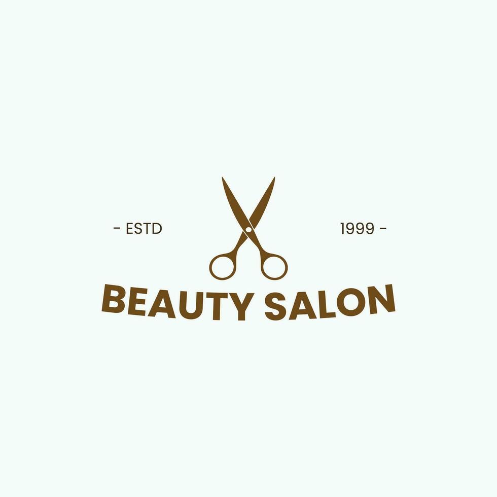 schoonheidssalon logo ontwerp vector