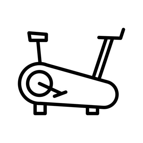 Vector Vector fietsen Machine pictogram