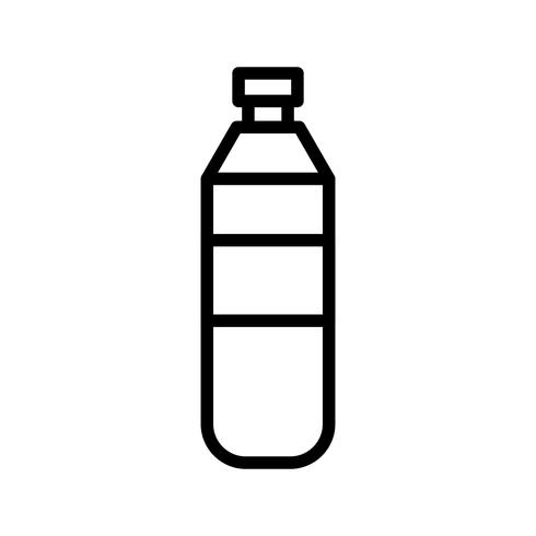 Vector waterfles pictogram