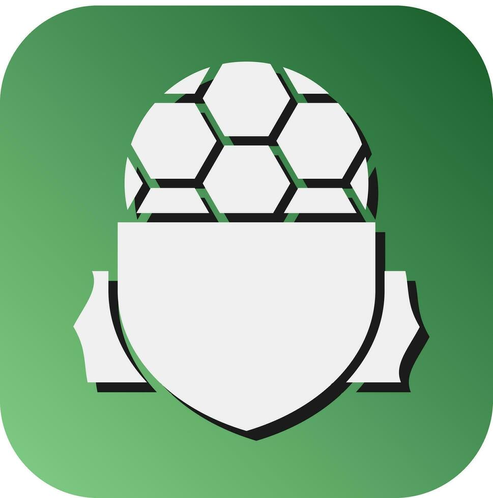 Amerikaans voetbal banier vector glyph helling achtergrond icoon voor persoonlijk en reclame gebruiken.
