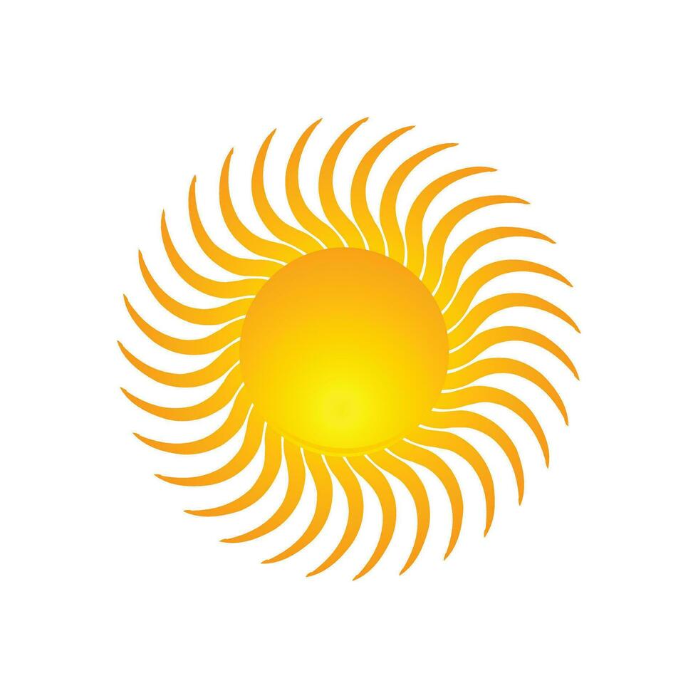 abstract zon vector illustratie