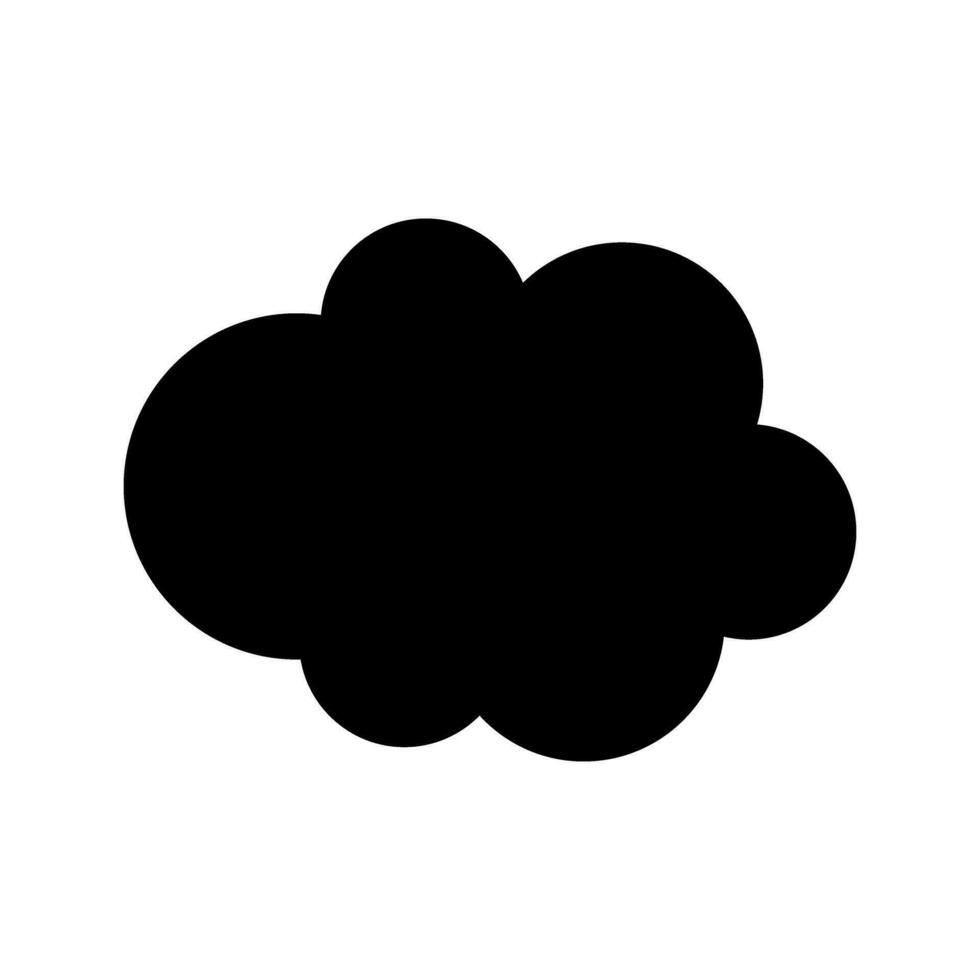 speelgoed- wolk icoon vector. baby wolken illustratie teken. wolk symbool of logo. vector