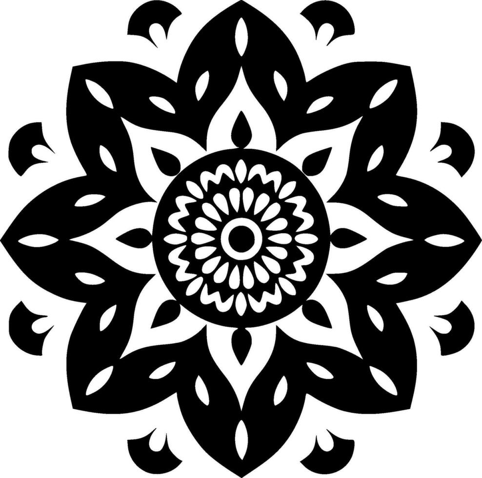 mandala - hoog kwaliteit vector logo - vector illustratie ideaal voor t-shirt grafisch