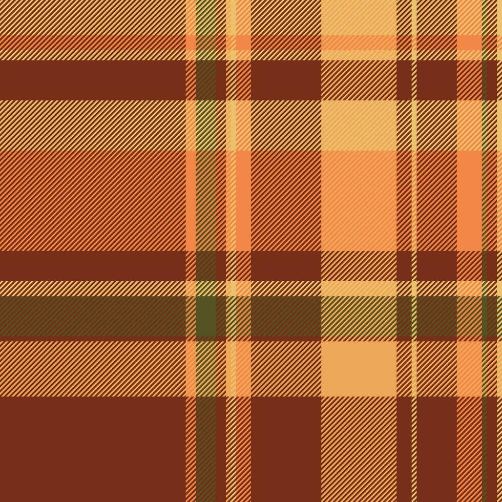 achtergrond vector patroon van textiel structuur kleding stof met een naadloos plaid controleren tartan.