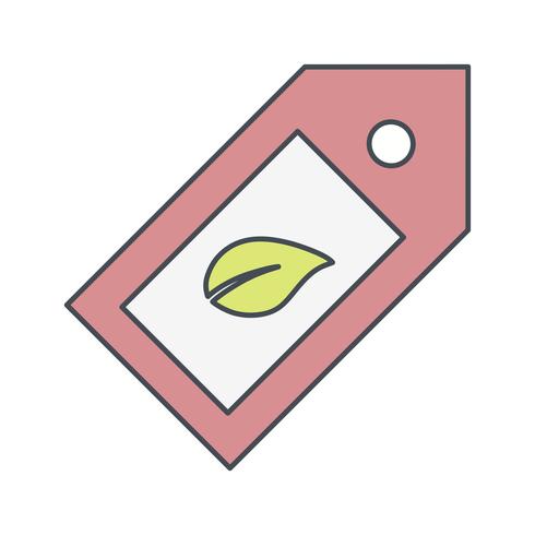 Eco-label Vector Icon