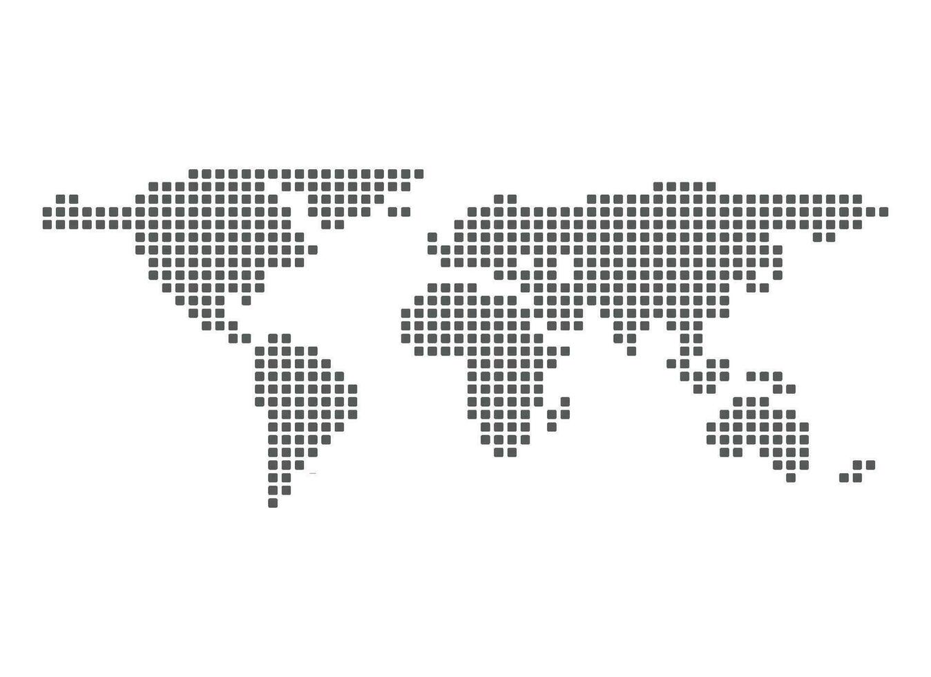 wereldkaart vector illustratie ontwerp