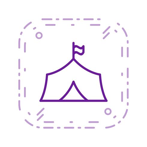 Tent Vector pictogram