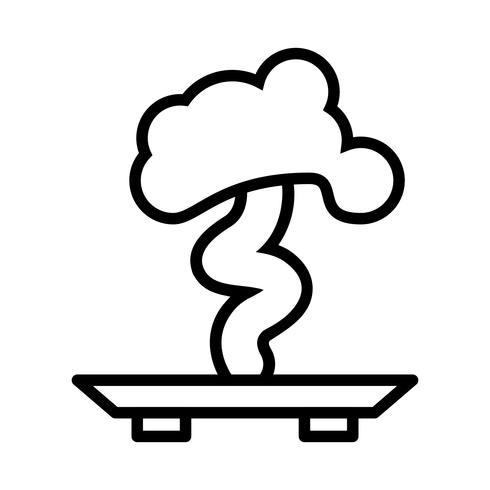 bonsai vector pictogram