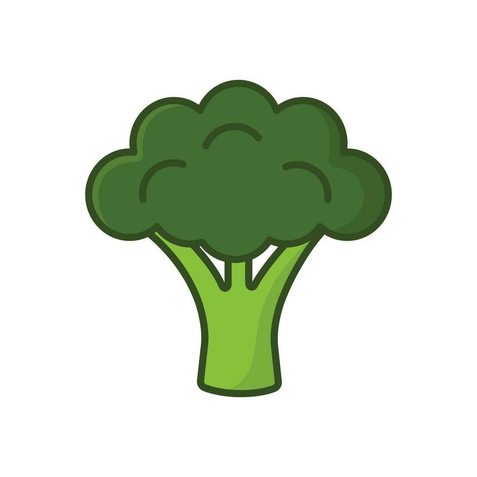 broccoli icoon vector ontwerp sjabloon gemakkelijk en schoon