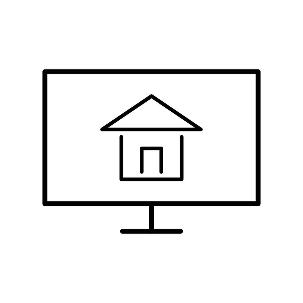echt landgoed reeks van web pictogrammen in lijn stijl. onroerend goed pictogrammen voor web en mobiel app. aankoop en uitverkoop van huisvesting, eigendom, verhuur terrein, verzekering, onroerend goed, huis lening bewerkbare en modern ontwerp icoon. vector