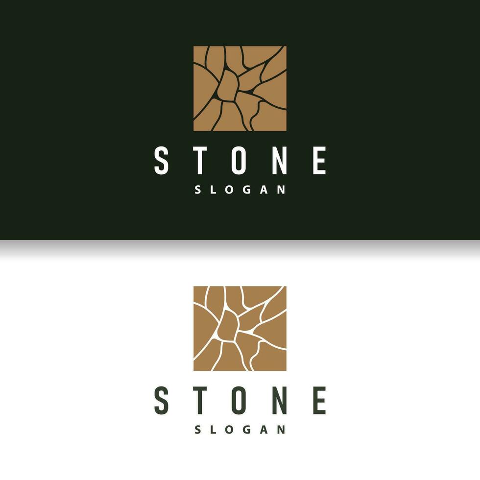 steen logo, premie elegant ontwerp, steen balans vector, stepping rots wandelen icoon illustratie ontwerp vector