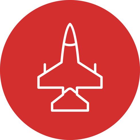 jet vector pictogram