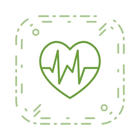 Vector Heart Beat-pictogram