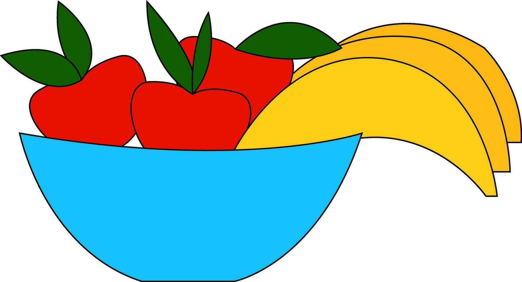 fruit hand- getrokken ontwerp, illustratie, vector Aan wit achtergrond.