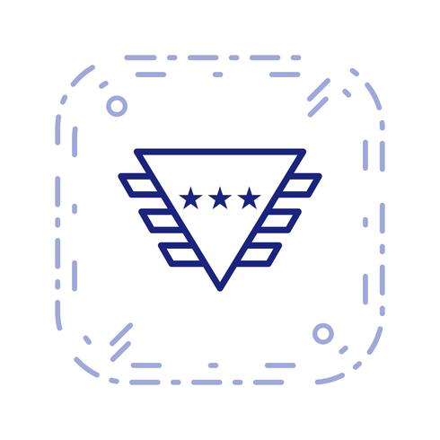 Badge Vector pictogram