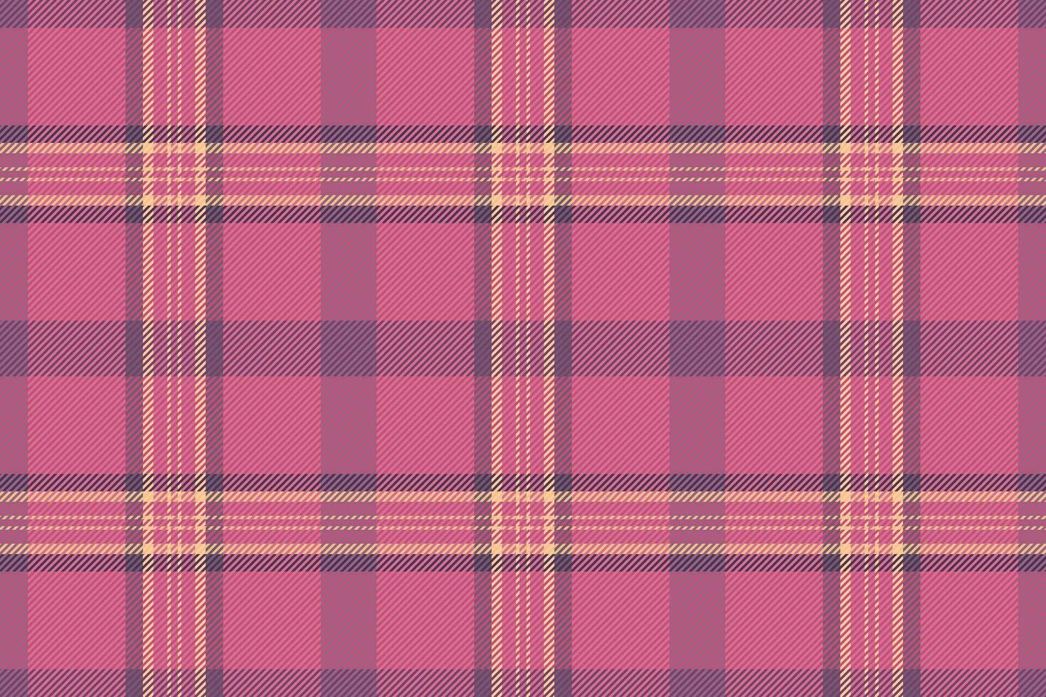 plaid controleren textiel van Schotse ruit kleding stof patroon met een vector naadloos achtergrond textuur.