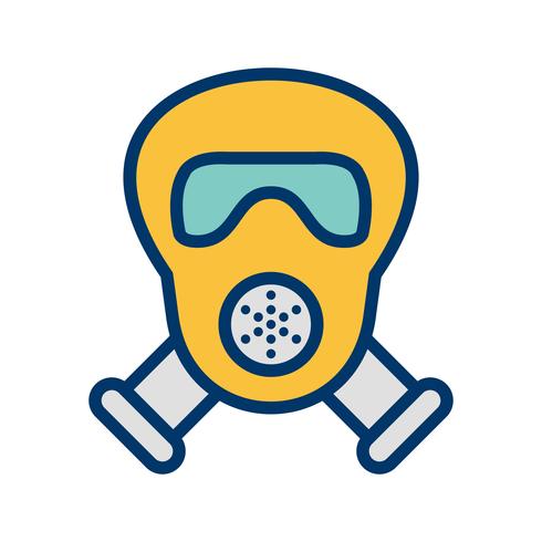 Gasmasker Vector Icon