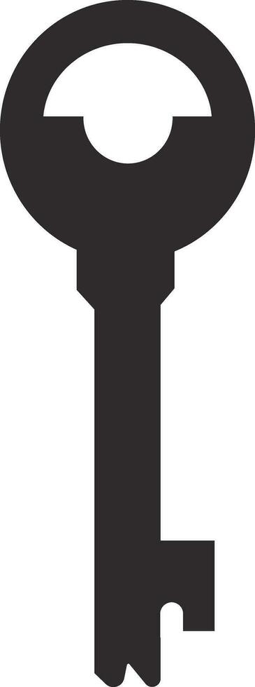 sleutel icoon in modieus vlak stijl geïsoleerd Aan gebruik voor Open sloten sleutel symbool voor uw apps en website ontwerp, logo, ui. vector
