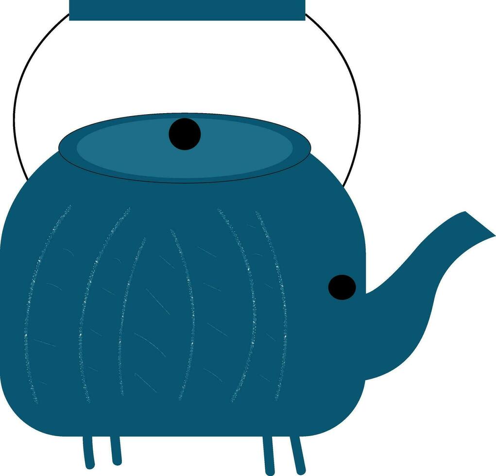 olifant pot, vector of kleur illustratie.