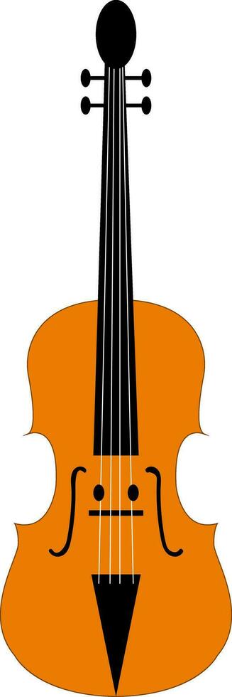 viool, vector of kleur illustratie.