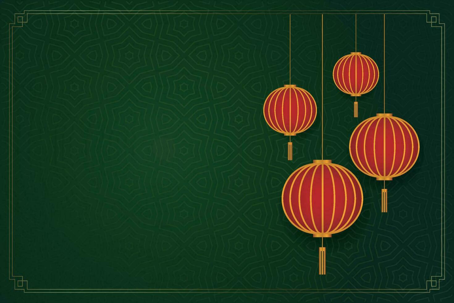 Chinese maan- nieuw jaar festival 2024 viering, gelukkig nieuw jaar achtergrond decoratief elementen. vector