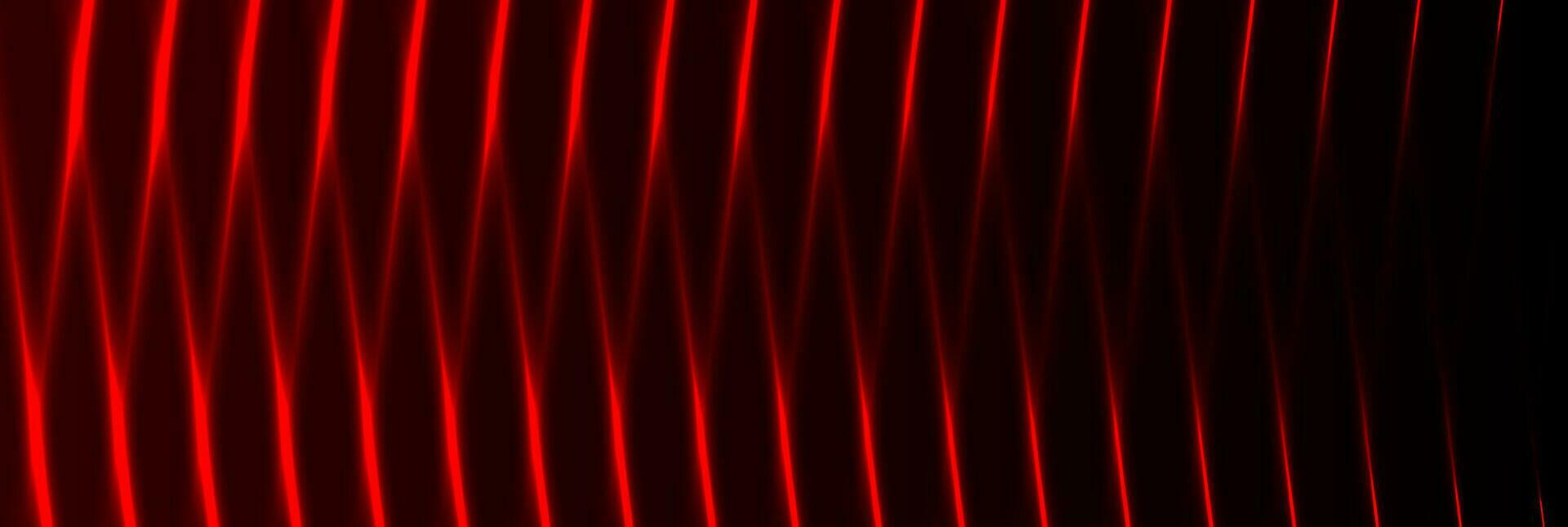 rood neon laser lijnen abstract achtergrond vector
