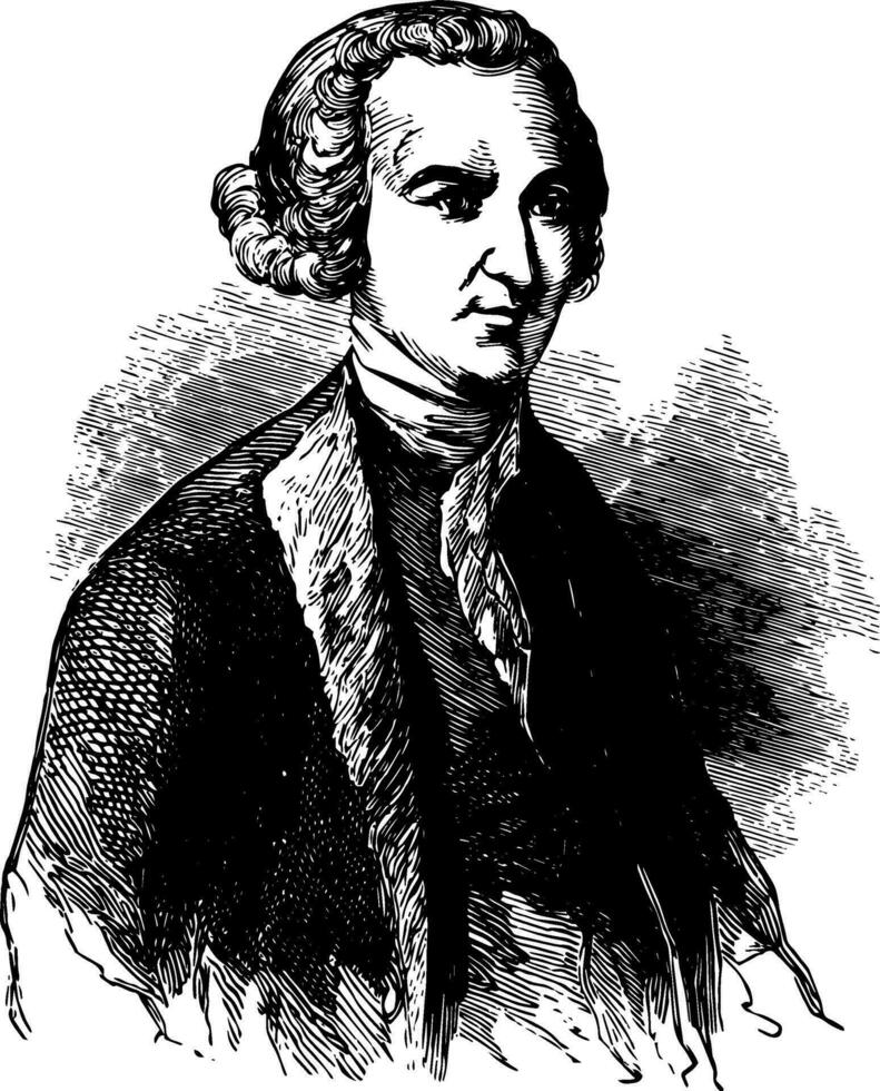 John dickinson wijnoogst illustratie vector