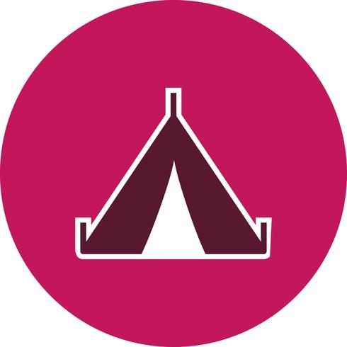 Tent Vector pictogram