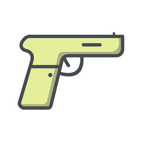 pistool vector pictogram