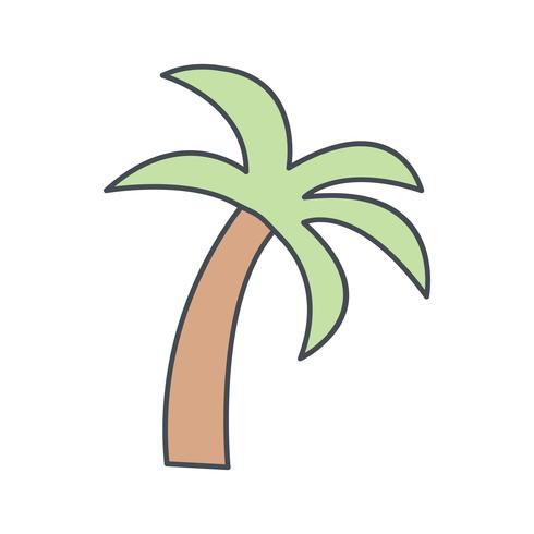 Palmboom Vector Icon