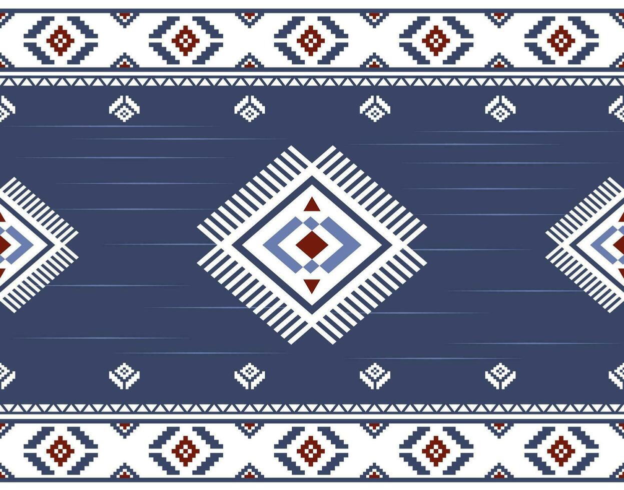 Azteekse etnische patroon traditioneel. geometrisch patroon in tribal. rand decoratie. ontwerp voor achtergrond, behang, vectorillustratie, textiel, stof, kleding, batik, tapijt, borduurwerk. vector