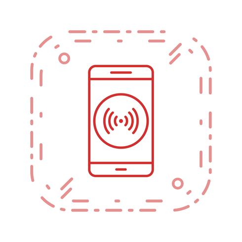 Hotspot mobiele applicatie vector pictogram