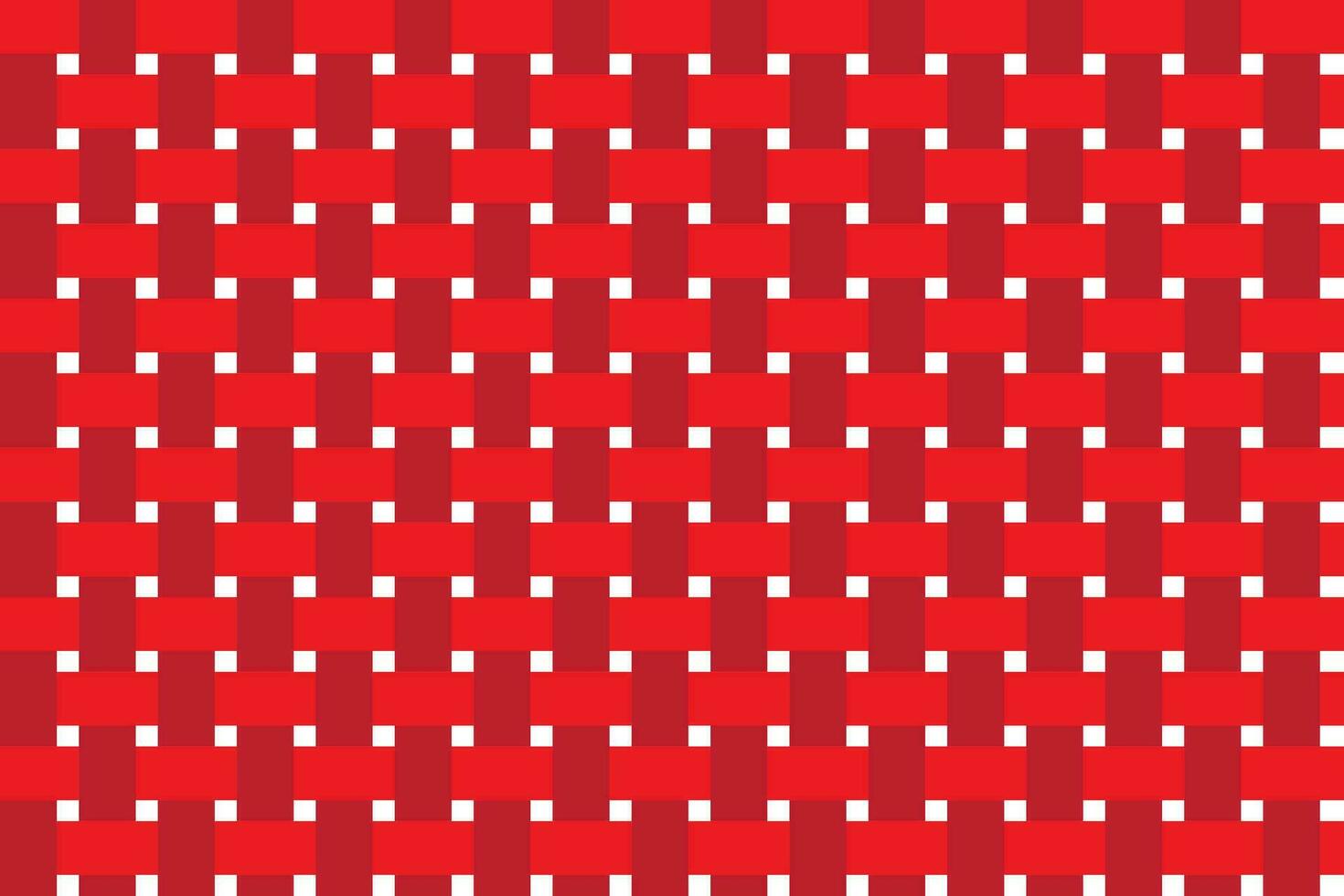 illustratie van rood lint geweven patroon Aan donker wit achtergrond. vector
