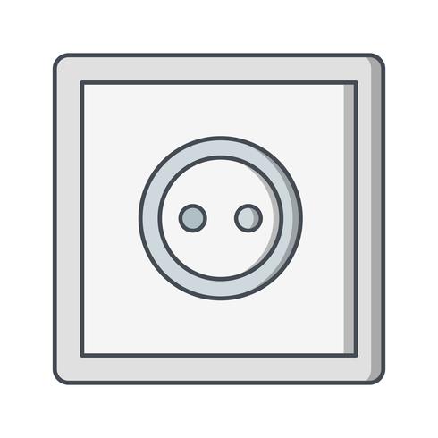 socket vector pictogram