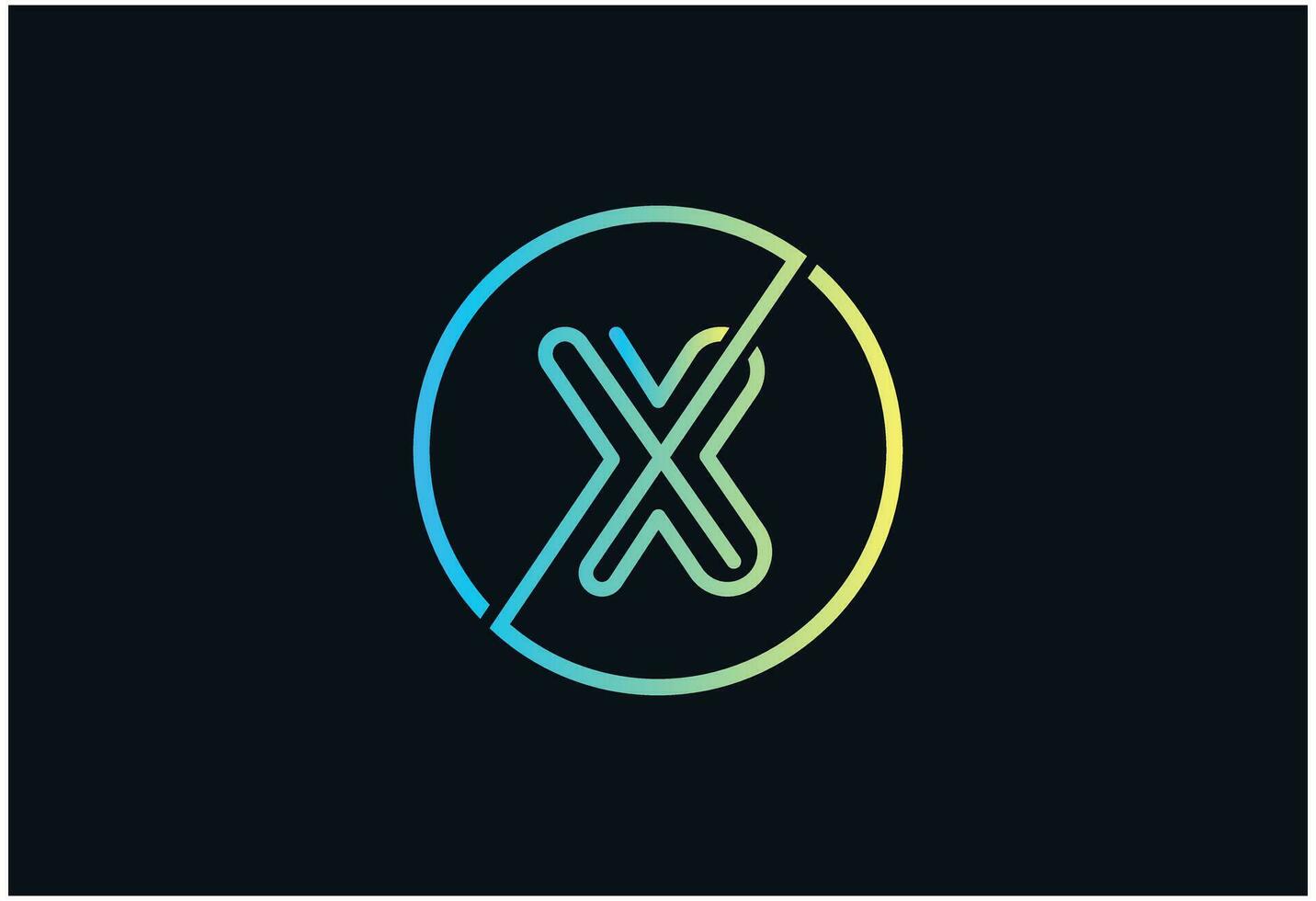 brief X helling logo vector